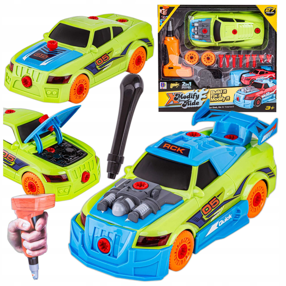 Car FOR UNSCREWING Twisting Auto 2in1 Sports Screwdriver Screws TUNING