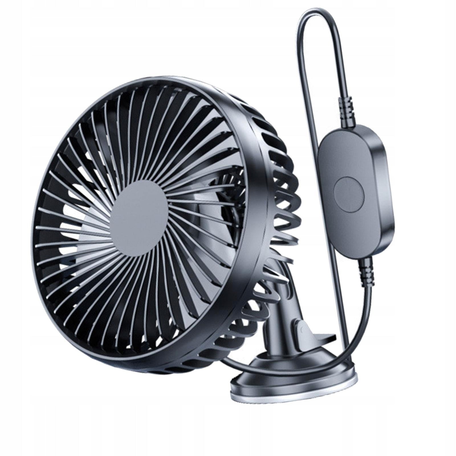 Car Fan USB Car Fan 12V 24V Portable Quiet Brand Solife