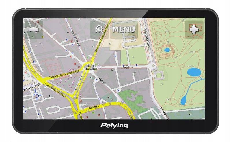 Car GPS Navigation Peiying PY-GPS5014 5 Maps of Europe on glass 12V 24V