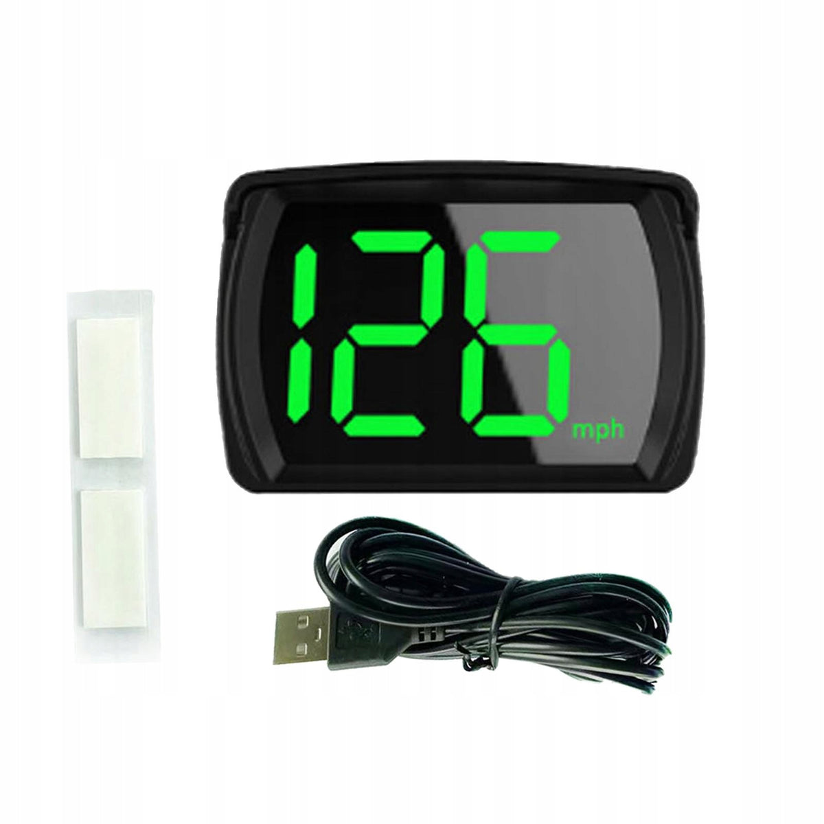 Car HUD Head up Speed Meter Display over Speed Warning Multifunctional MPH Model Wielofunkcyjny przenośny alarm ostrzegawczy