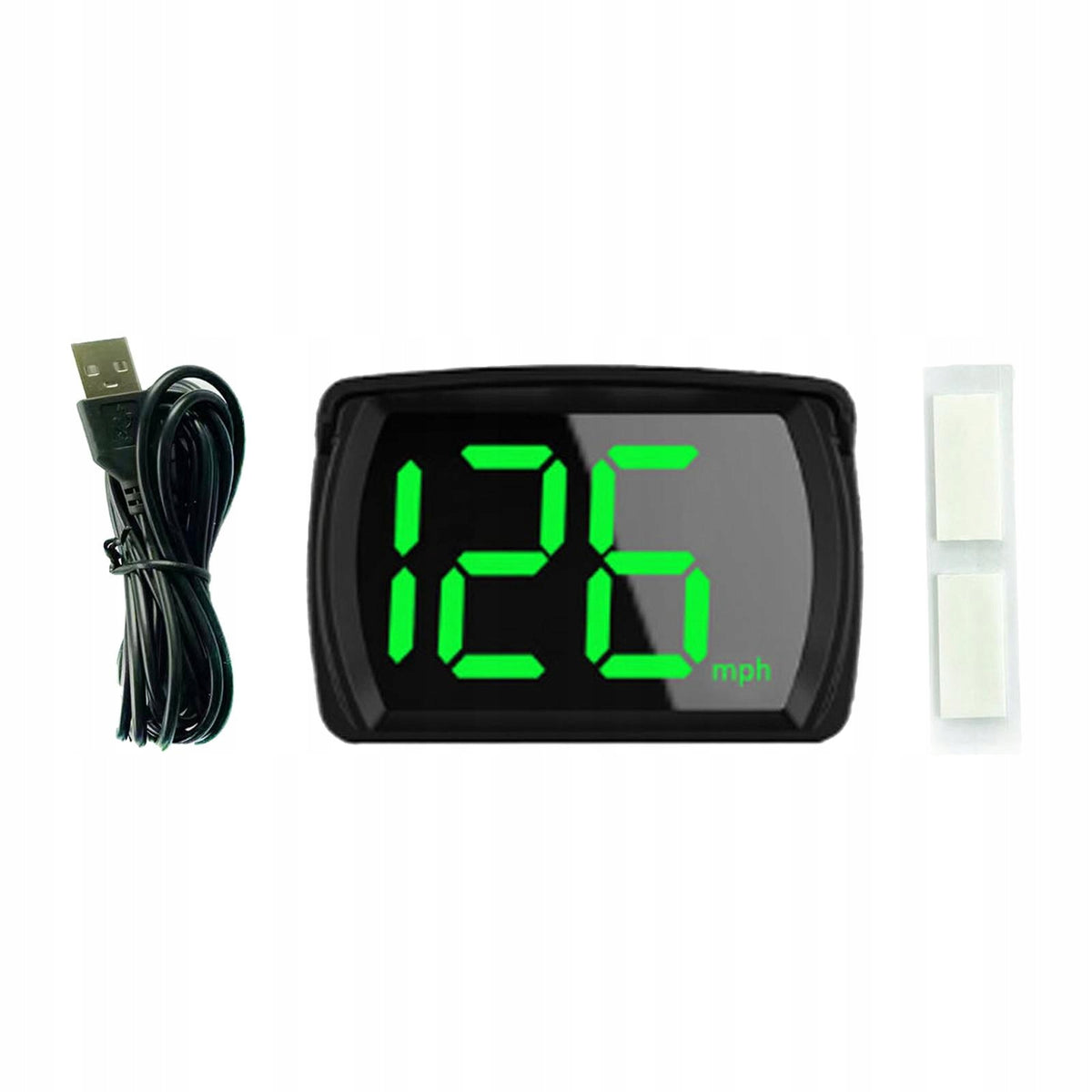 Car HUD Head up Speed Meter Display over Speed Warning Multifunctional MPH