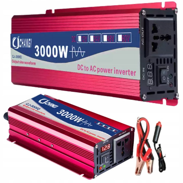 Car Inverter 12V 230V 3000W WHOLE SINE