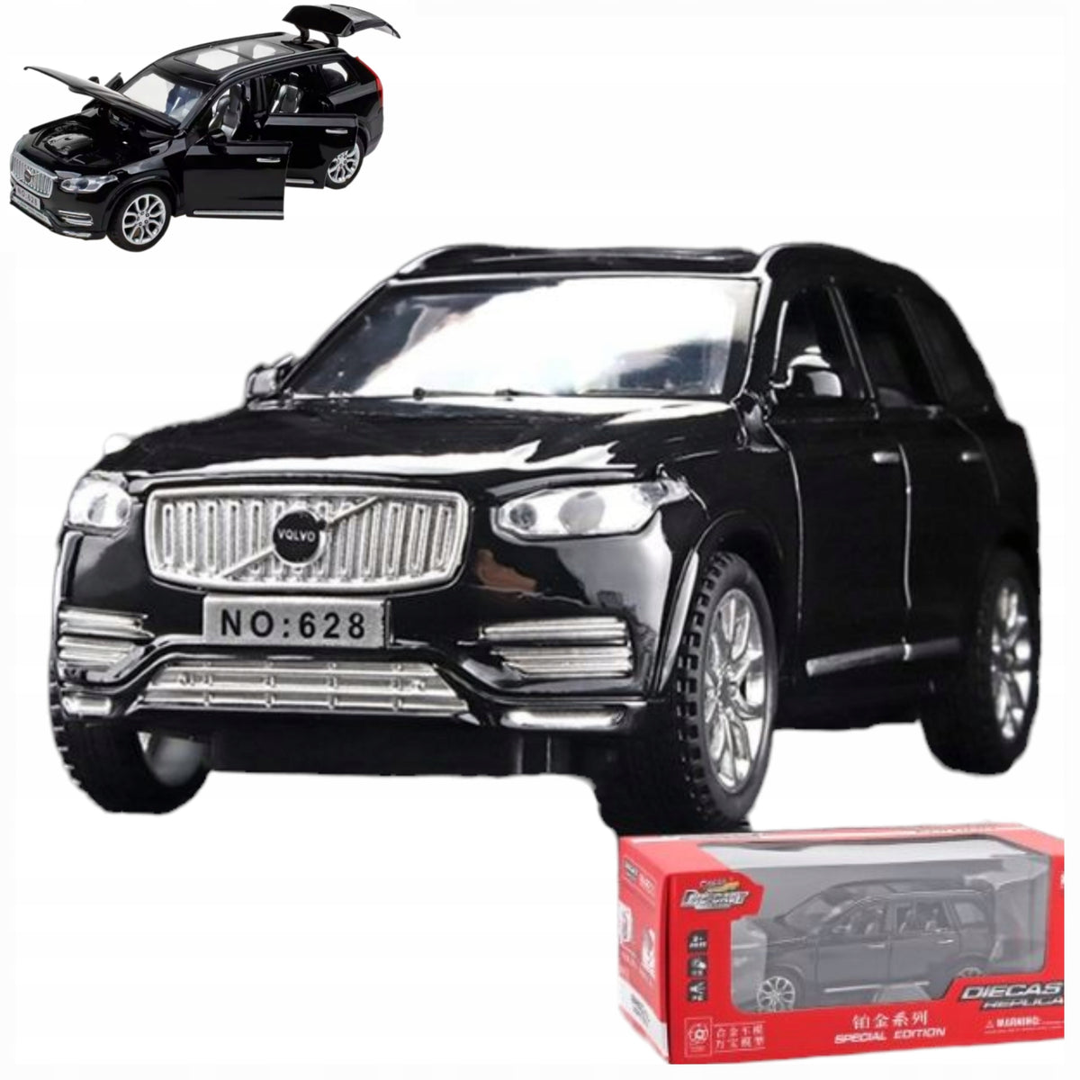 Car MODEL Manufacturer's packaging Metal Model Auto VOLVO xc90 1:32