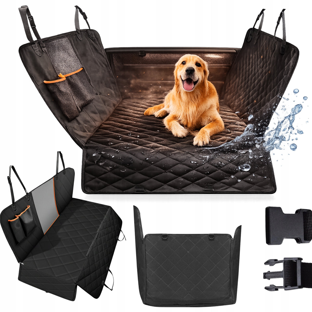 Car Mat For Dog Car Seat Cover Waterproof 140x209 XL Packaging status original