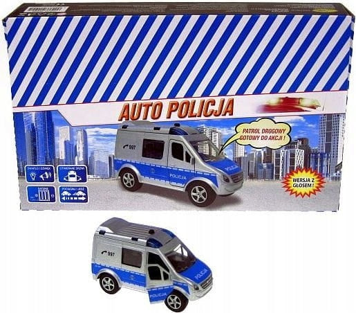 Car Police 11cm With Sound Small Auto Resorak For Children