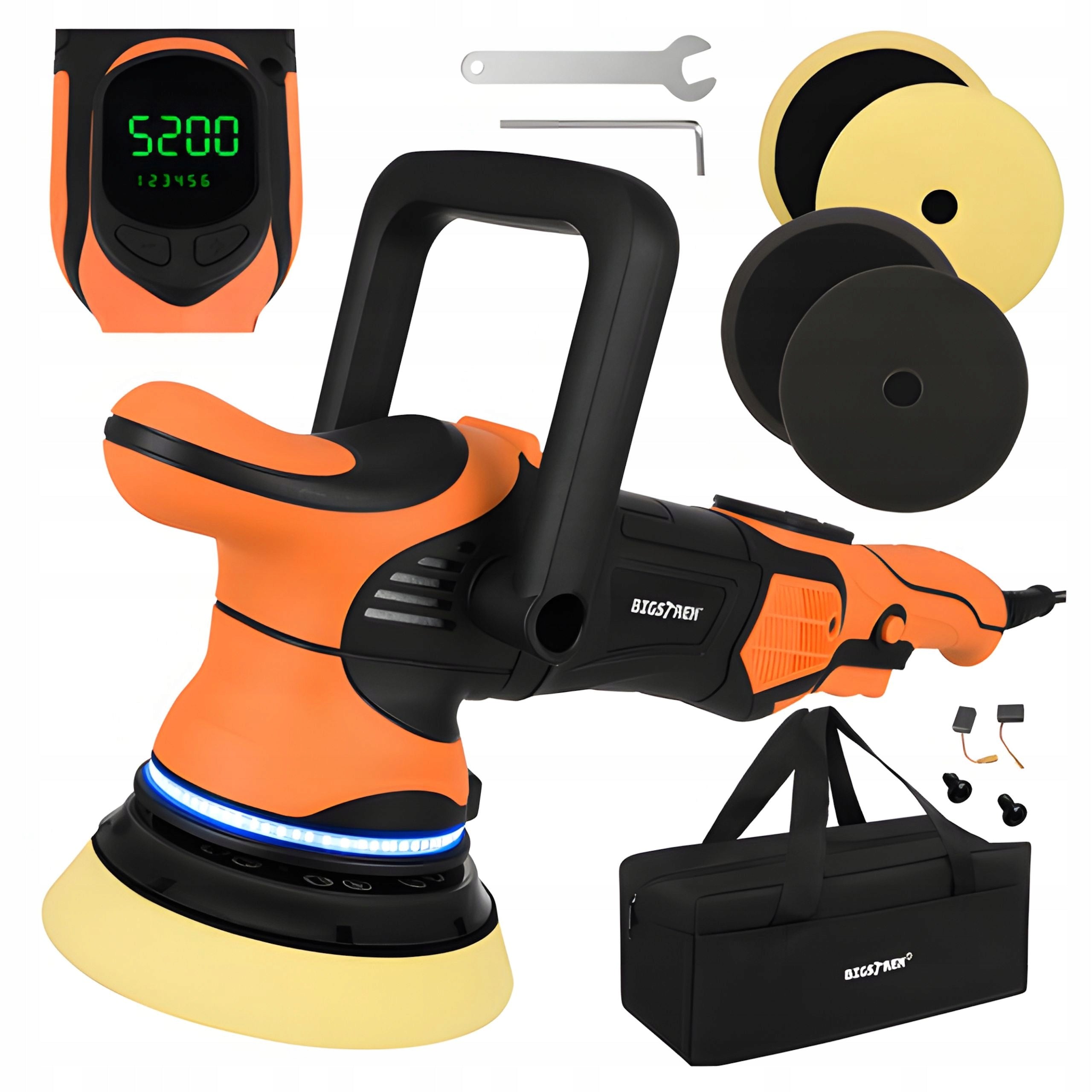Car Polisher Set Polishing Machine Eccentric Adjustment Roller