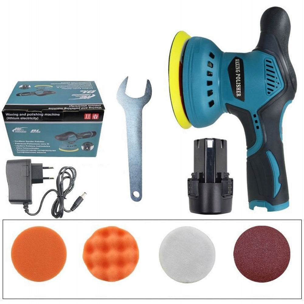 Car PolisherPolishing Machine 125MM ECCENTRIC OSCILLATING GRINDER 8 Gear