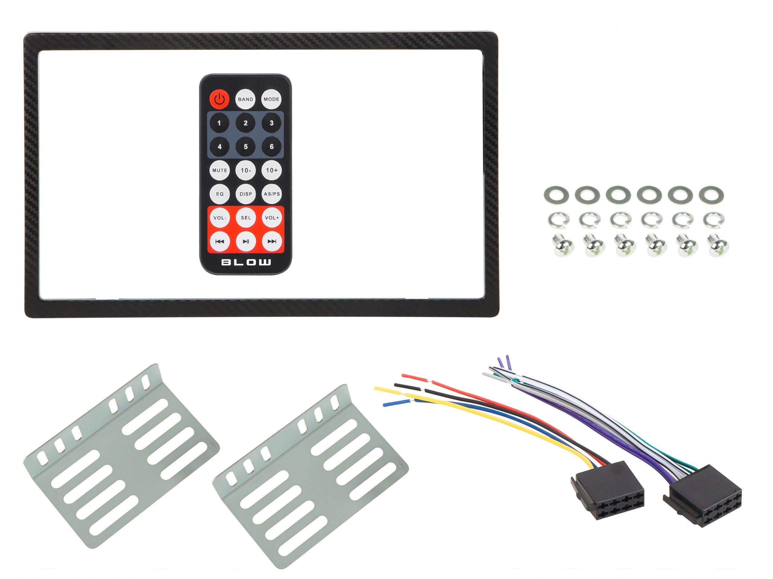 Car Radio 2DIN BLOW AVH-9620 USB AUX 4x60W RDS Bluetooth Microphone Manufacturer code 78-335#