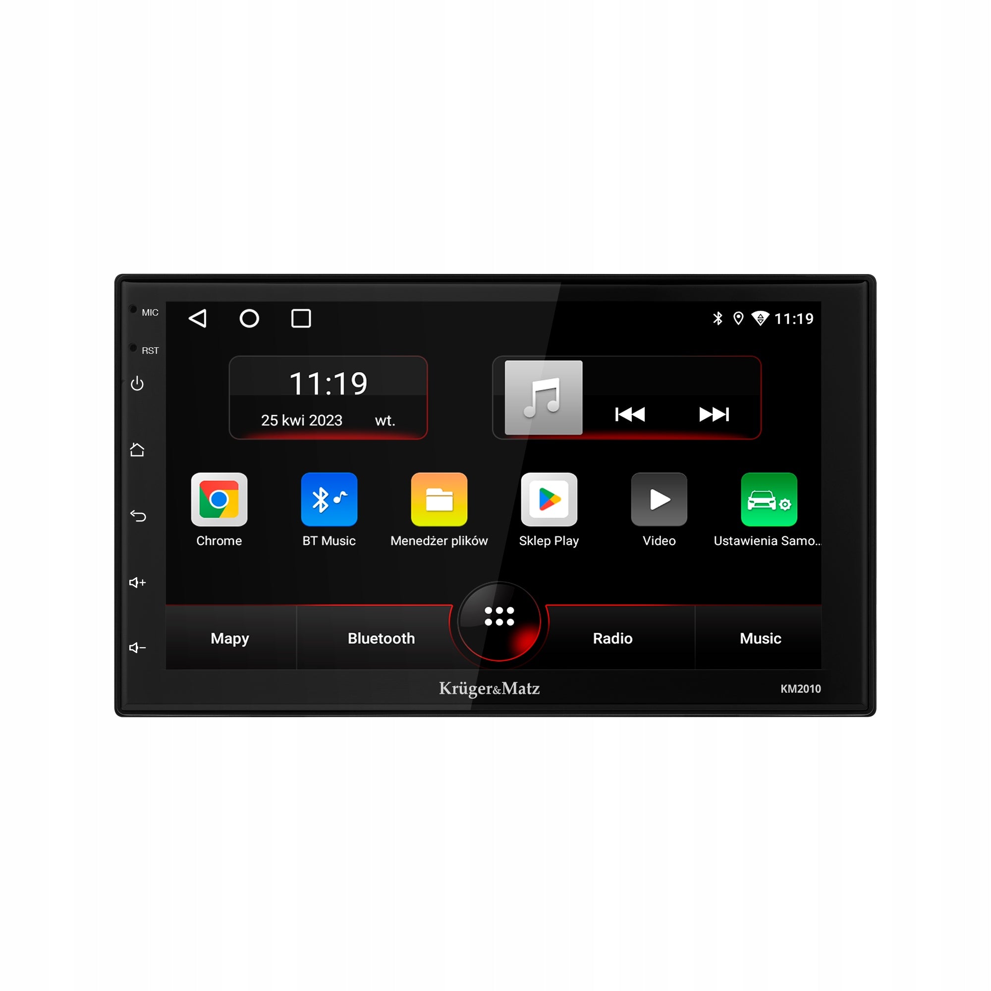 Car Radio 7" 2DIN Kruger&Matz KM2010.1 CarPlay/AndroidAuto
