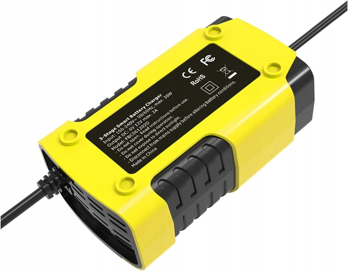 Car Rectifier for Batteries 6V 12V 2A Charger REPAIR FUNCTION Manufacturer's catalog number Ładowarka mikroprocesorowa