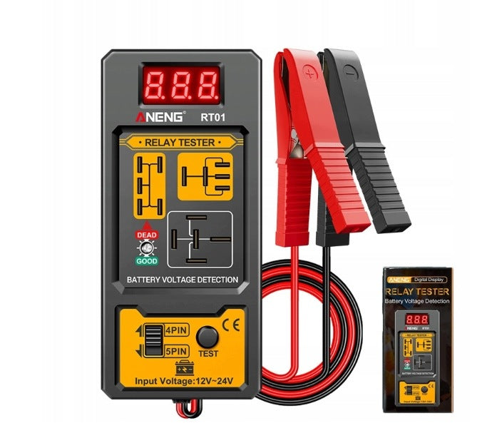 Car Relay Tester Lightweight Portable Accurate Compact Manufacturer code 4048498625844