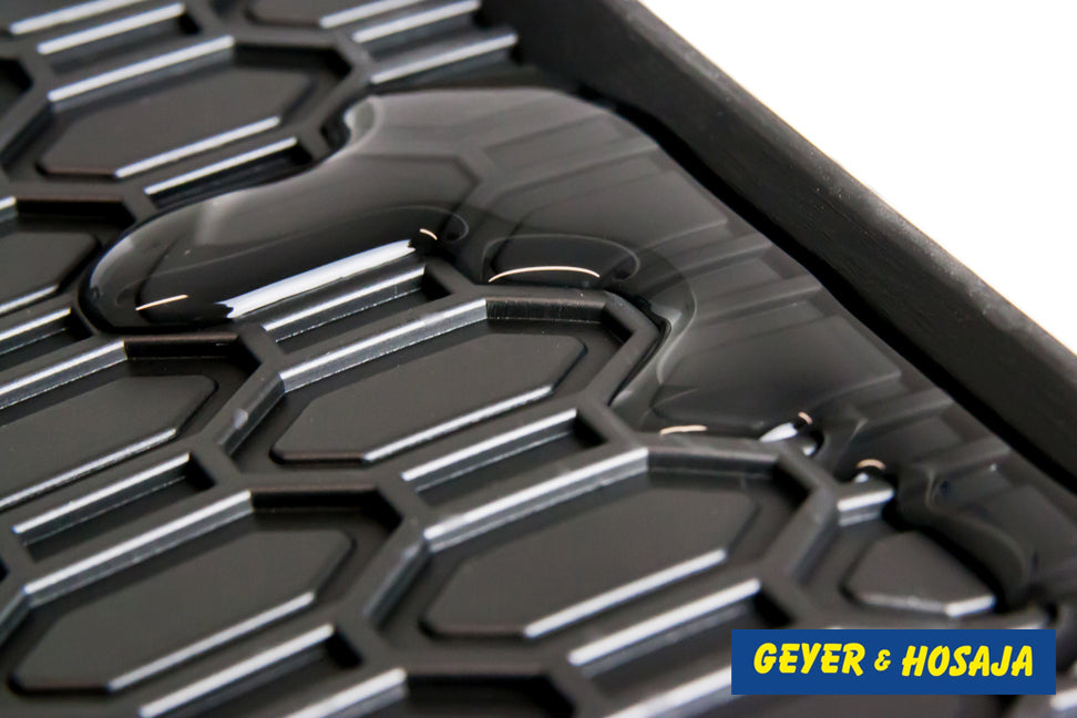 Car Rubber Rugs + Stopwatches GEYER-HOSAJA for Suzuki Vitara III Additional information unscented channel ties included
