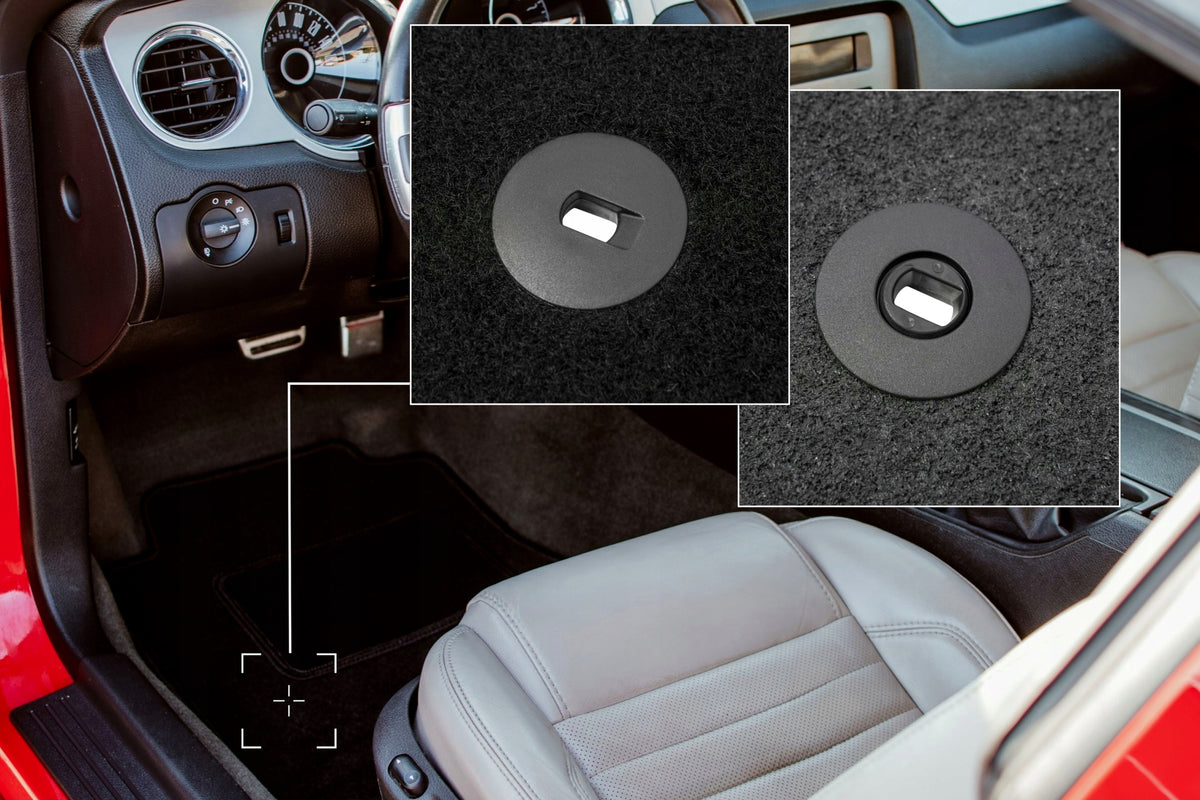 Car Rug Velour Driver for Hyundai i20 II 2014- LUX black Manufacturer Wielganizator