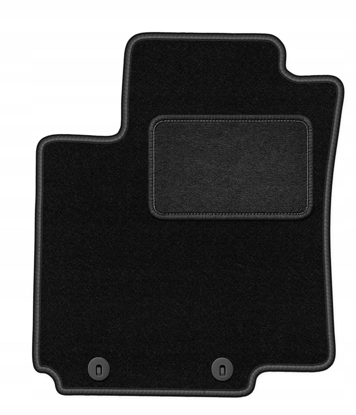 Car Rug Velour Driver for Hyundai i20 II 2014- LUX black