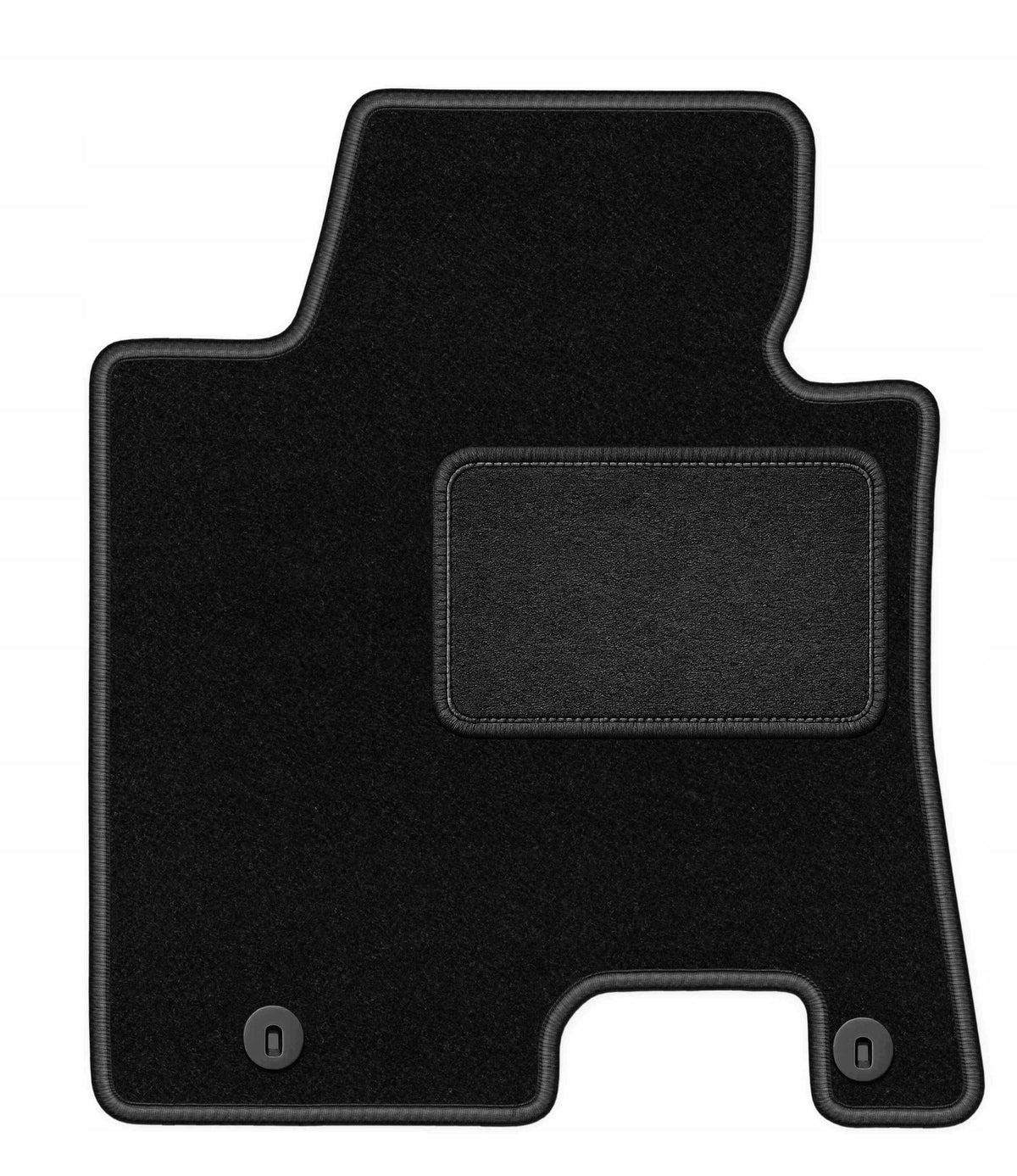 Car Rug Velour Driver for Kia Ceed II 2012-2018 LUX black