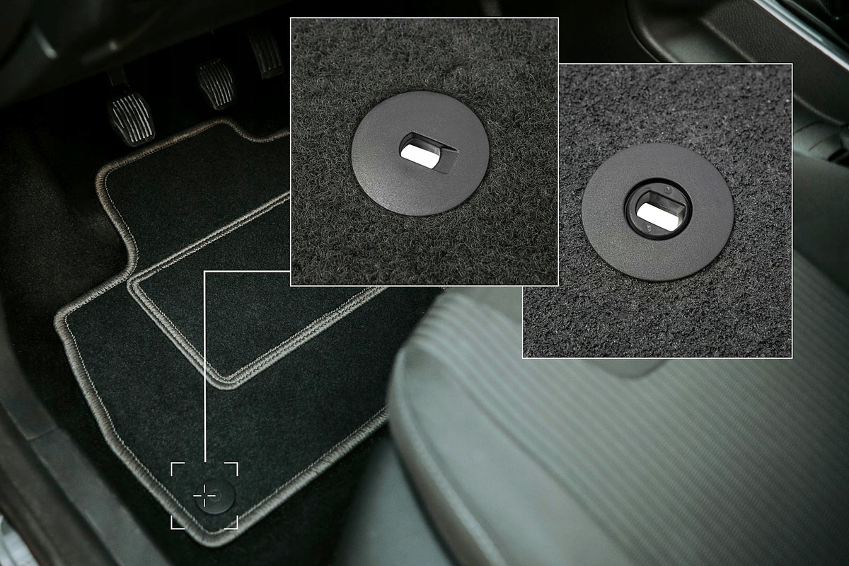 Car Rug Velour Driver for Kia Stonic 2017- LUX graphite Manufacturer Wielganizator