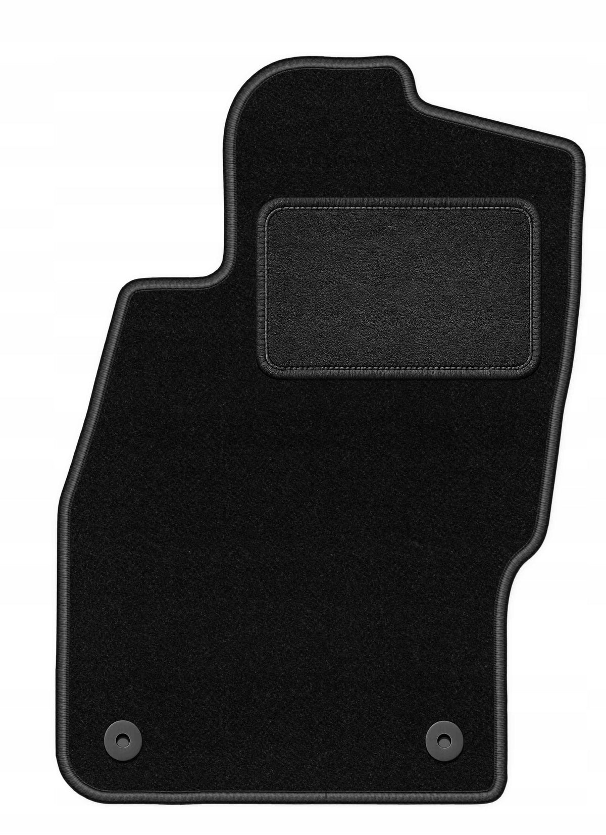 Car Rug Velour Driver for Opel Corsa E 2015-2020 LUX black