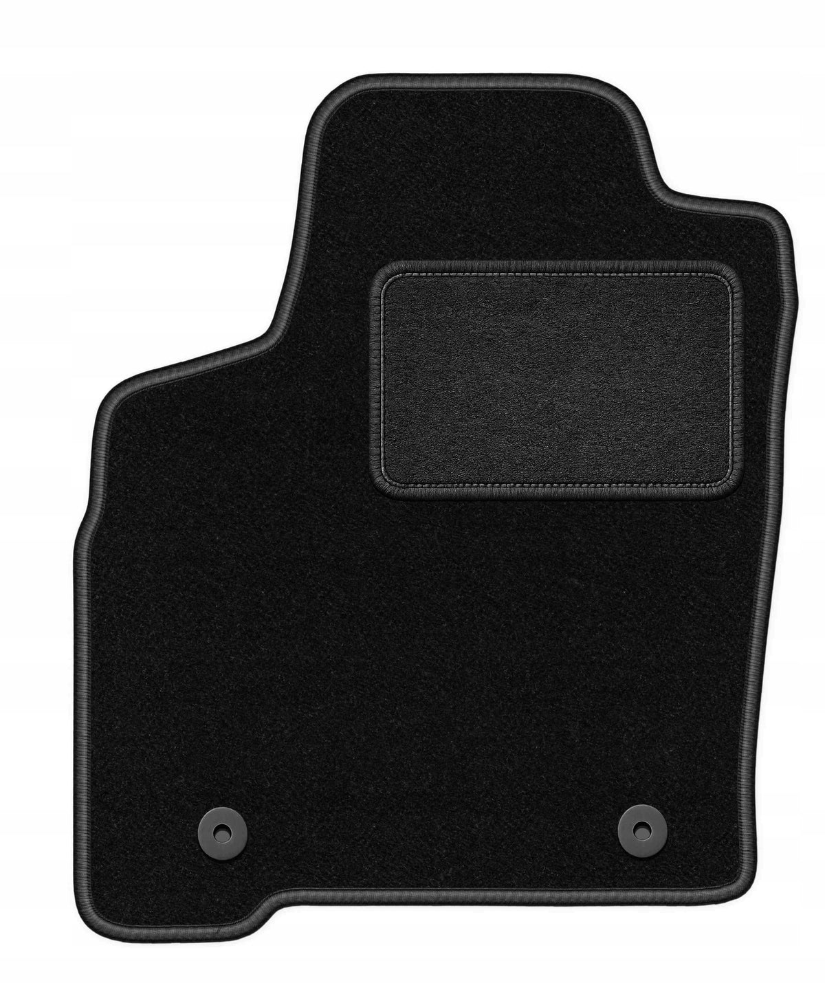 Car Rug Velour Driver for Opel Meriva A 2002-2010 LUX black