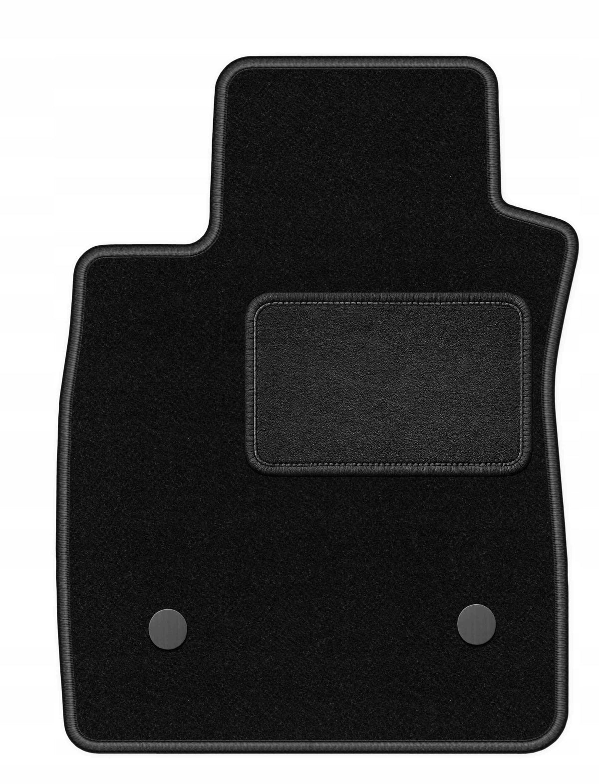 Car Rug Velour Driver for Renault Clio IV 2013- LUX black