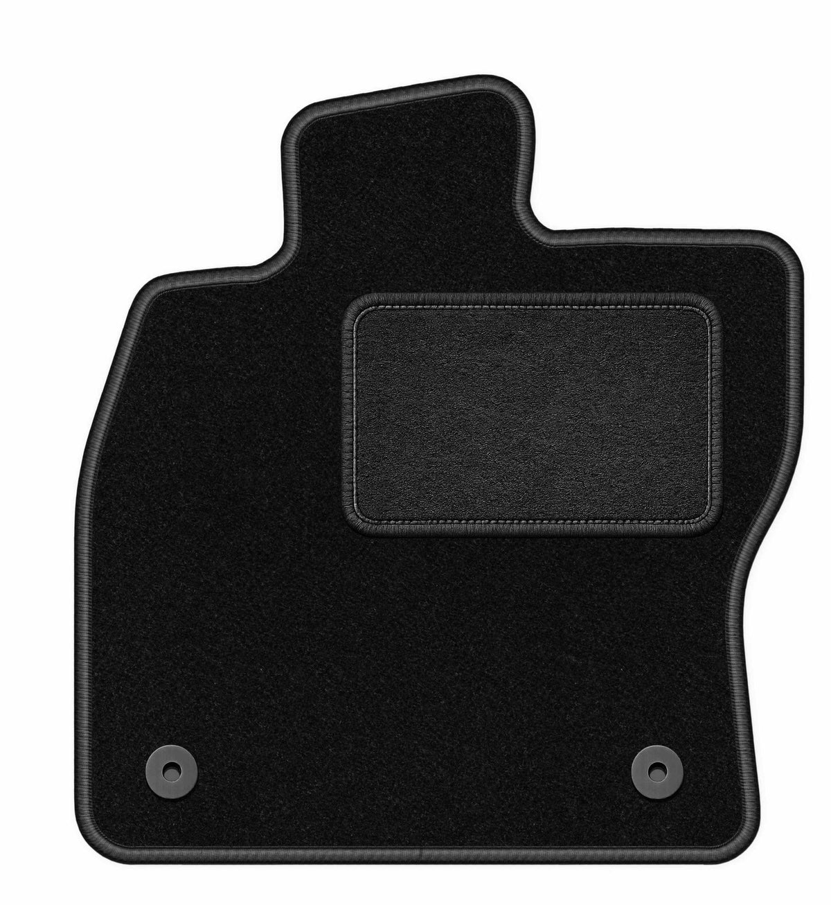 Car Rug Velour Driver for VW Golf VII 2012- LUX black