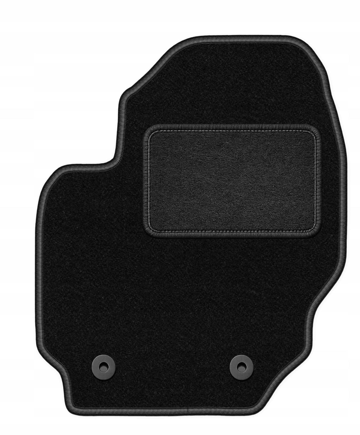 Car Rug Velour Driver for Volvo S80 II 2006-2016 LUX black