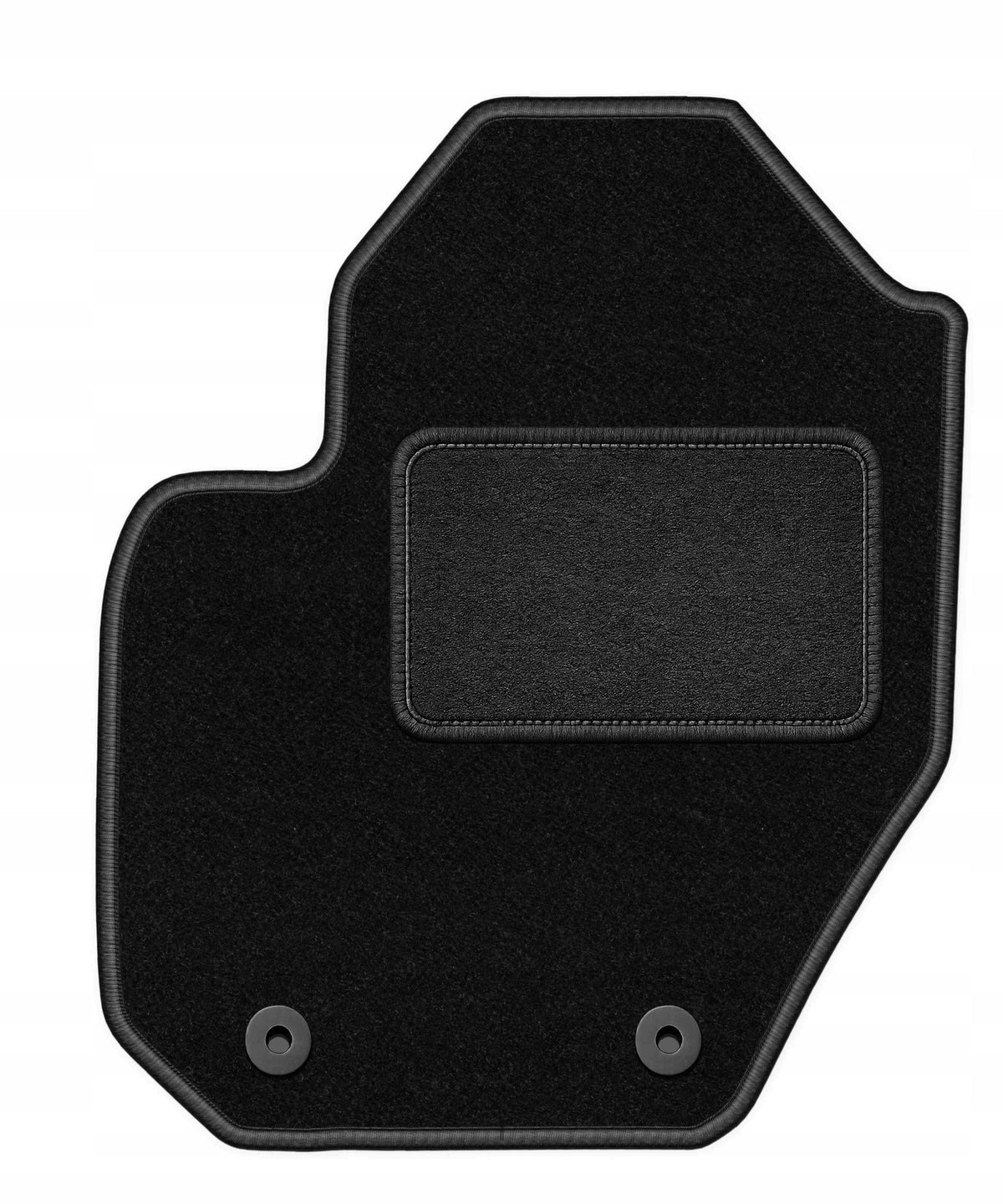 Car Rug Velour Driver for Volvo V60 2011-2017 LUX black