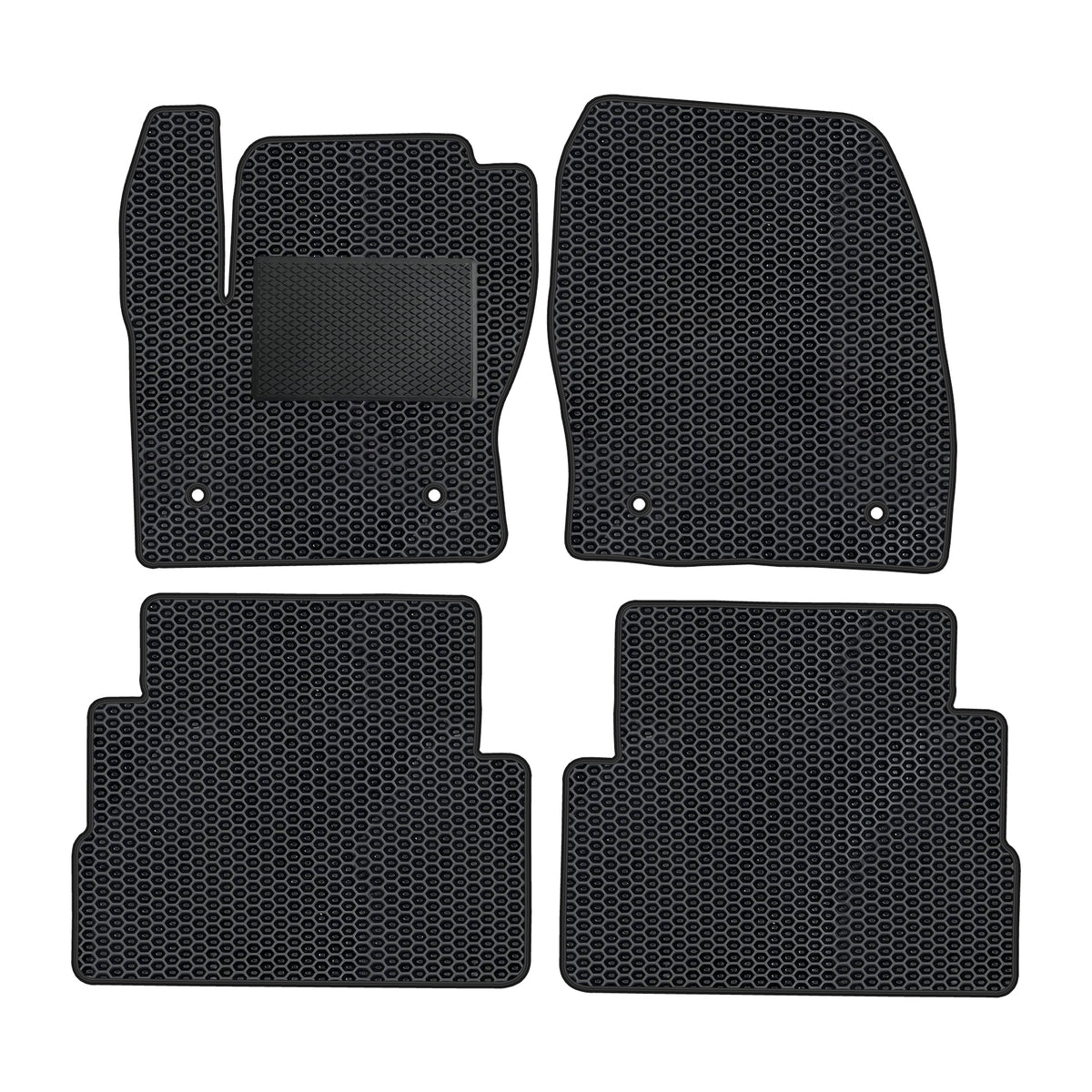 Car Rugs Rubber EVA Footrest for Ford Kuga II 2012-2019