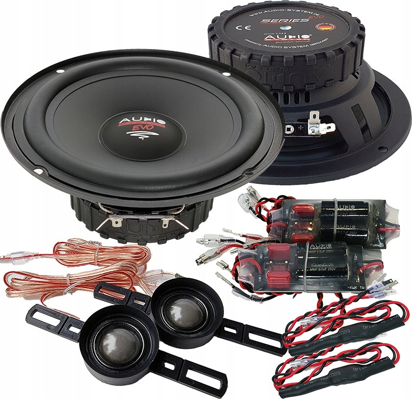 Car SPEAKERS Audio System R165EM EVO2 - 165mm 16,5cm 2x100W 2-Way