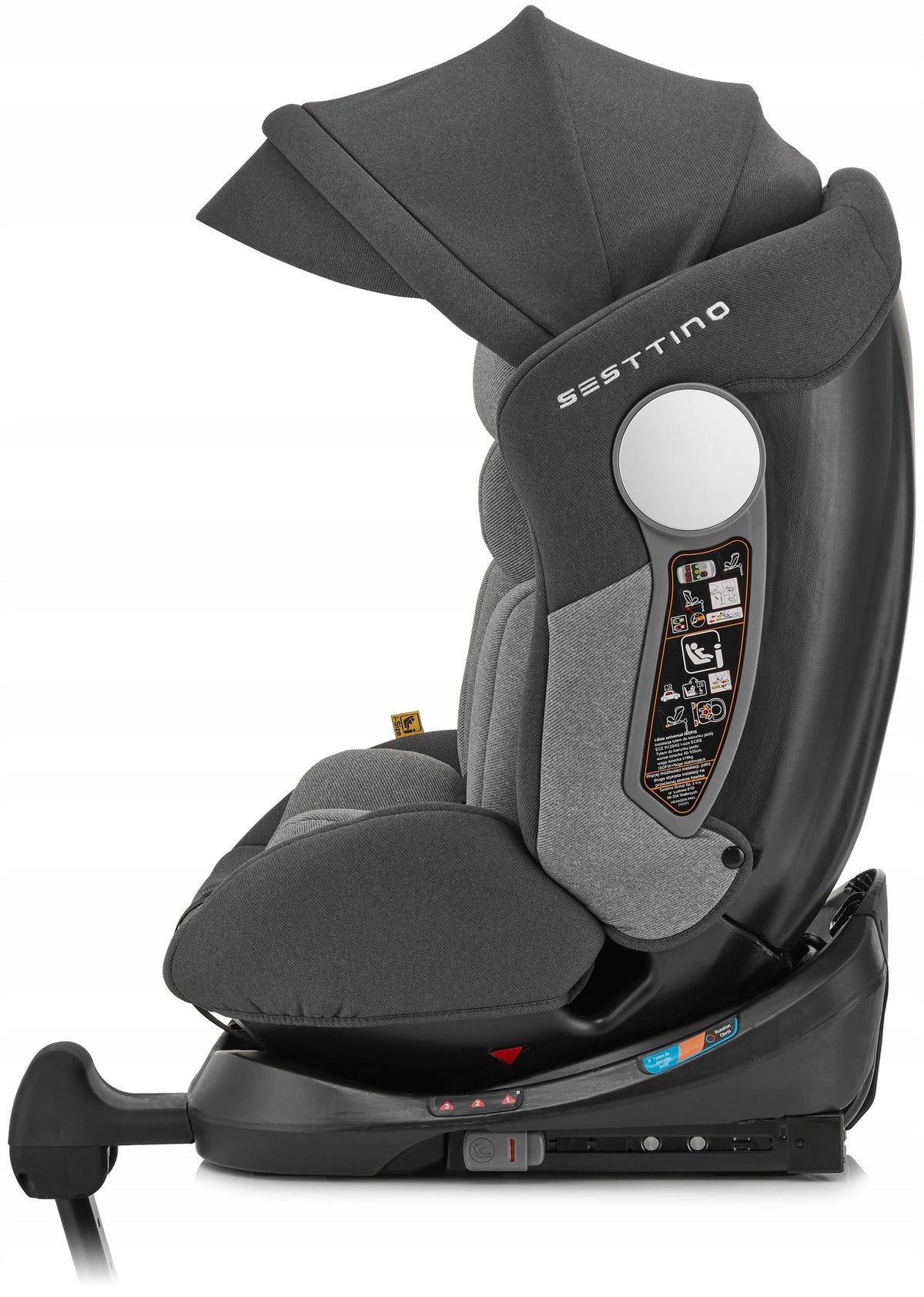 Car Seat 0-36kg Rotary Sesttino Hexagon i-Size 40-150cm ISOFIX Brand Sesttino