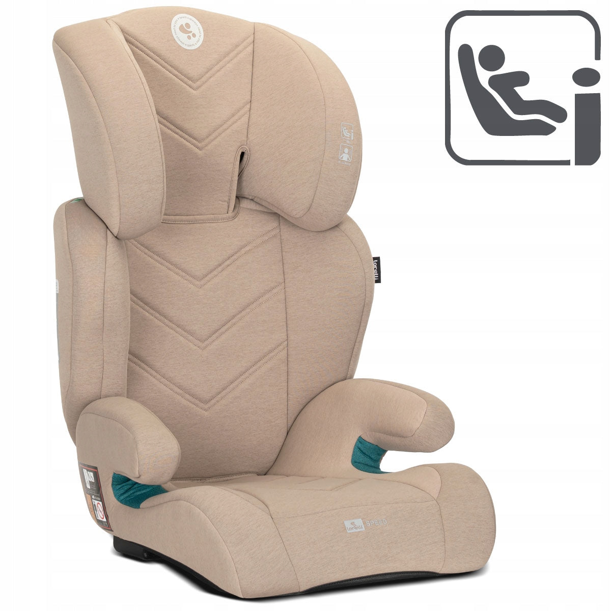 Car Seat 15-36kg I-Size + STAND Lorelli Speed for Child Manufacturer code 10 072 042 507