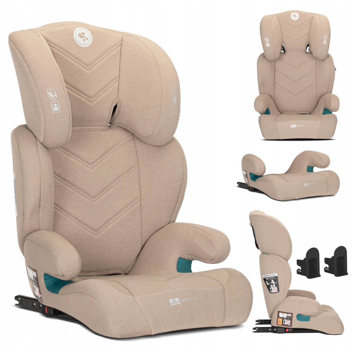 Car Seat 15-36kg ISOFIX i-Size Lorelli Speed GT 100-150cm Beige