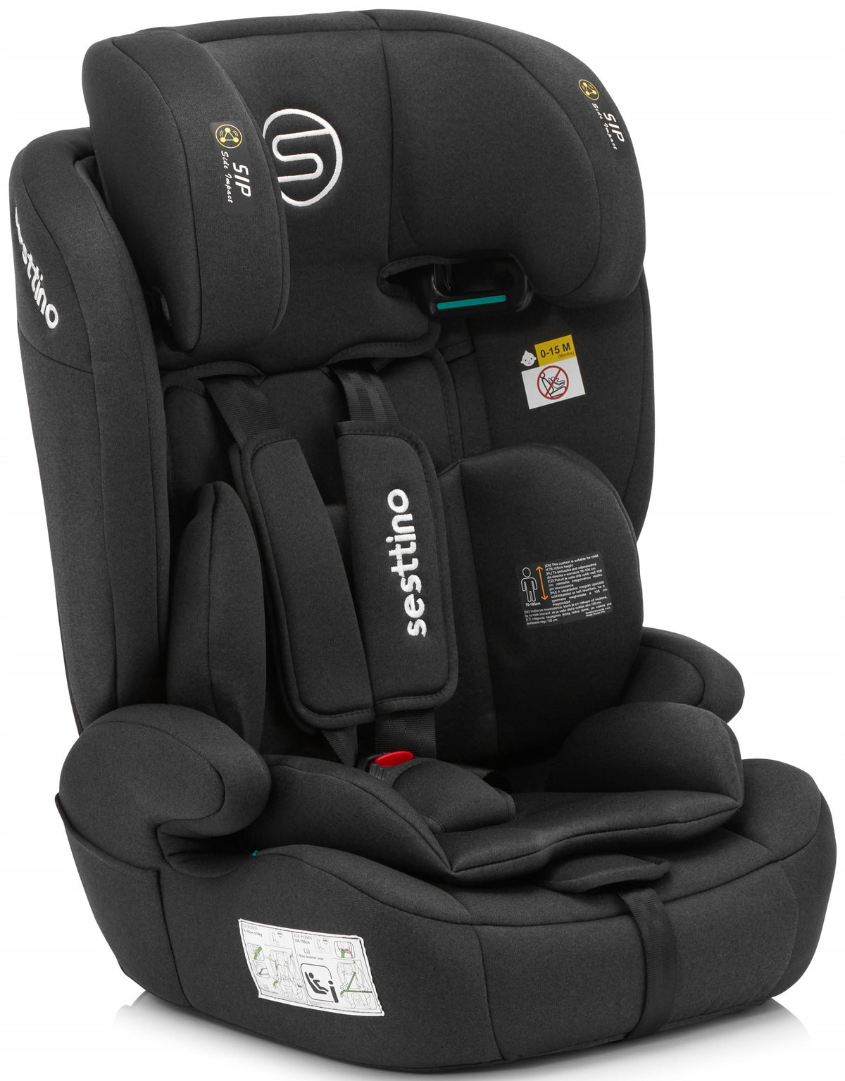 Car Seat 76-150cm Sesttino Rocker Pro 9-36kg Belt Mount Packaging status original