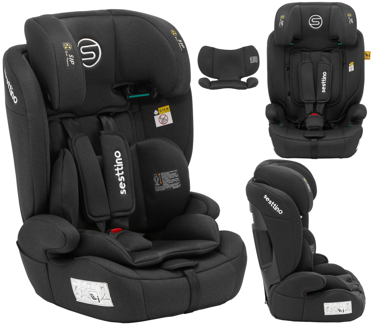 Car Seat 76-150cm Sesttino Rocker Pro 9-36kg Belt Mount