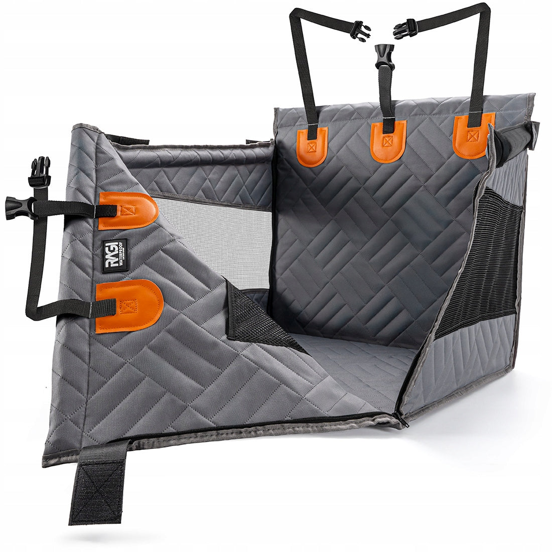 Car Seat FOR DOG PADDED TRANSPORTER Stable Car Mat Manufacturer code Fotelik Samochodowy dla psa Usztywniany XL