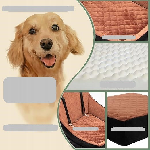 Car Seat For Small Medium Dogs With Thick Orthopedic Lining Brand no brand