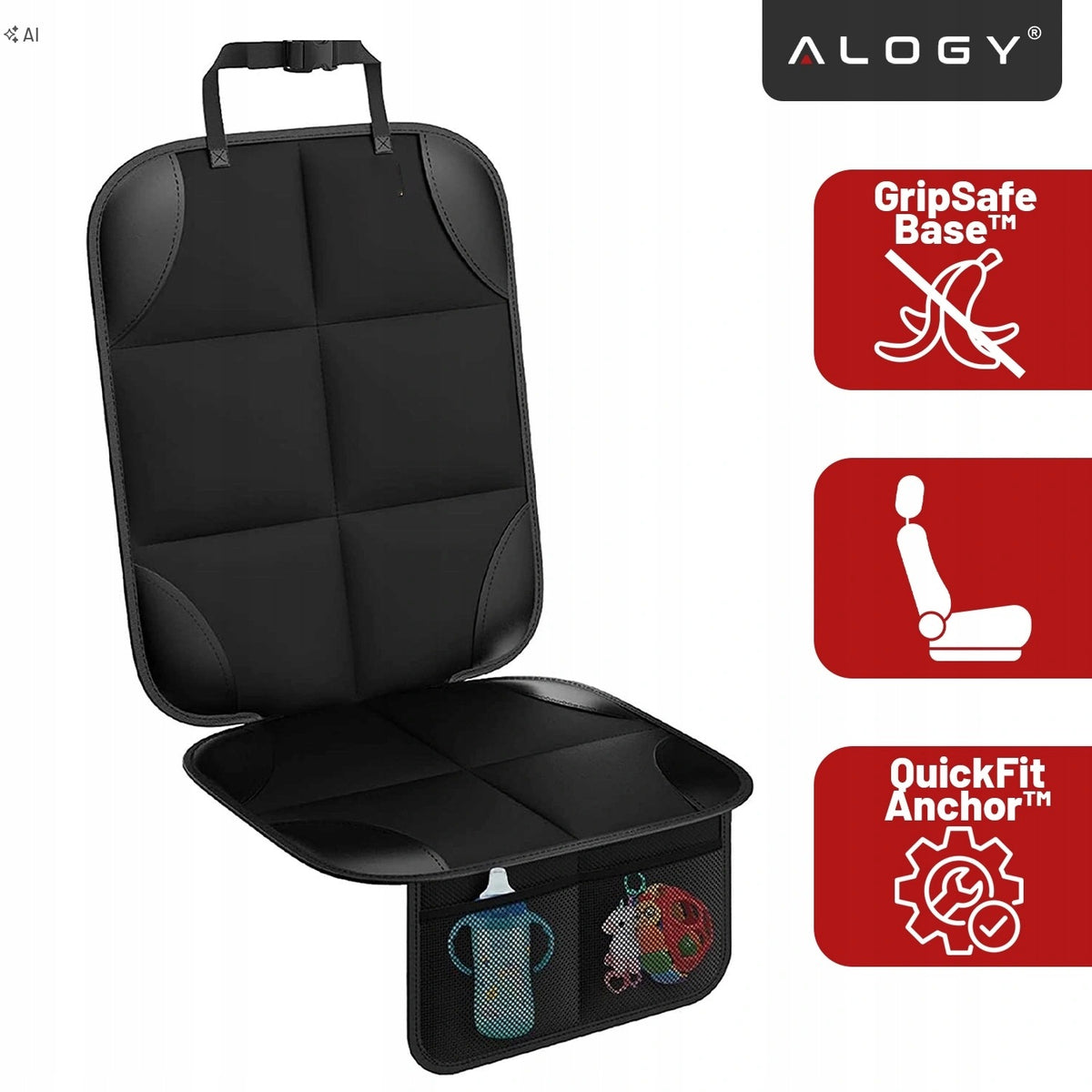 Car Seat Protective Mat Cover ISOFIX Seat Protector Manufacturer code Mata ochronna na pojedynczy fotel 79100