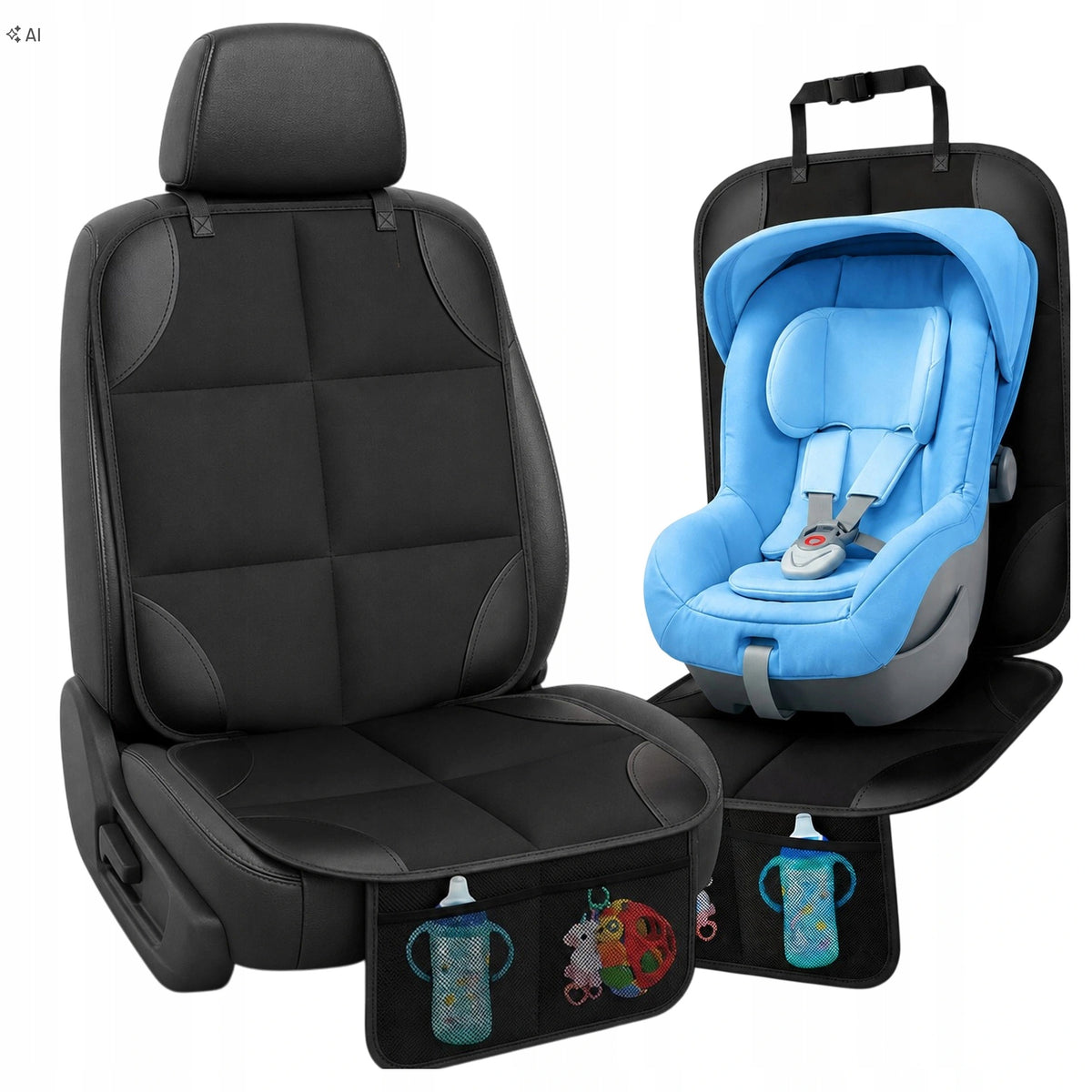 Car Seat Protective Mat Cover ISOFIX Seat Protector