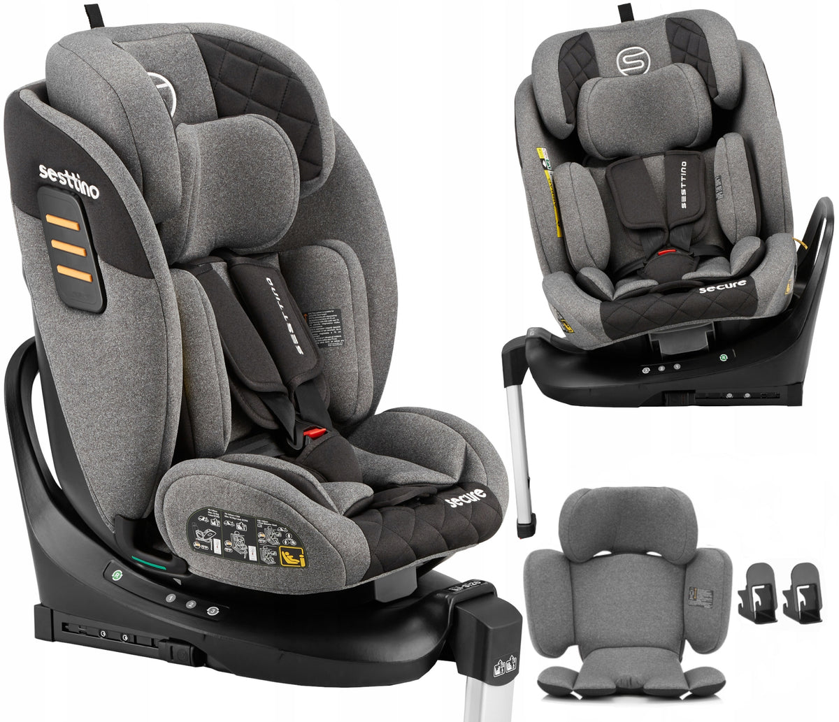 Car Seat Sesttino i-Size 40-150 cm Rotary 360° 0-36 kg ISOFIX