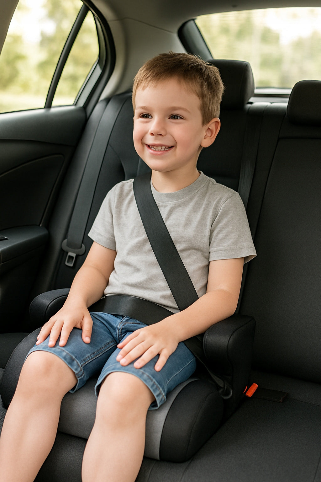 Car Seat for Elderly Children Stand Grey for Car Brand no brand