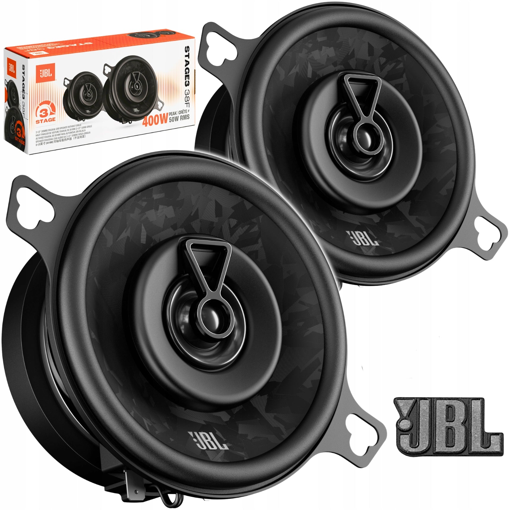 Car Speakers JBL Stage3 38F 87 mm 400W 2-Way Gen2