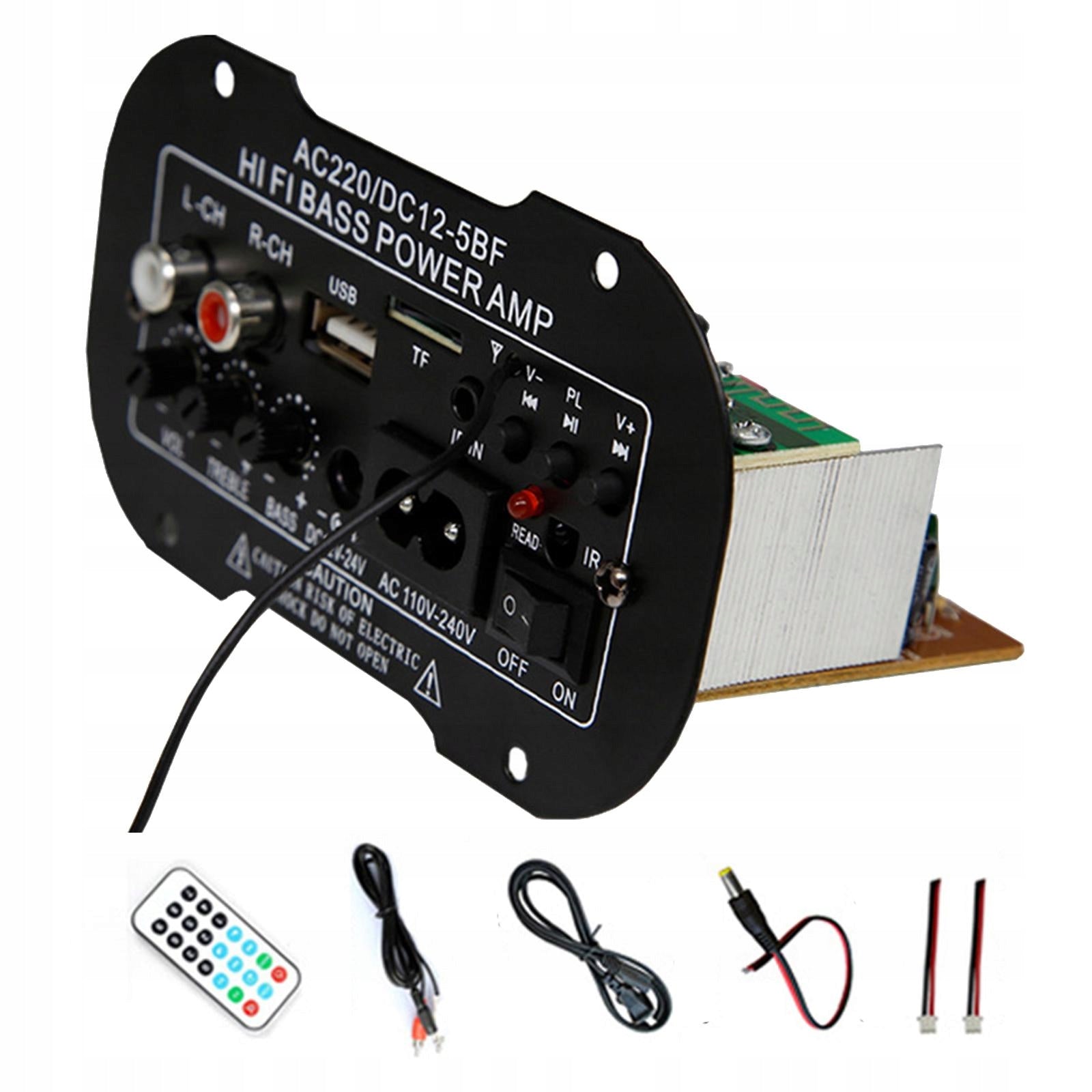 Car Subwoofer Amplifier Bluetooth Hi Fi 220 V Brand no brand