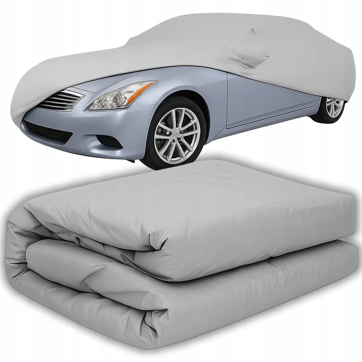 Car Tarpaulin Cover XL 540x175x120 Waterproof PEVA