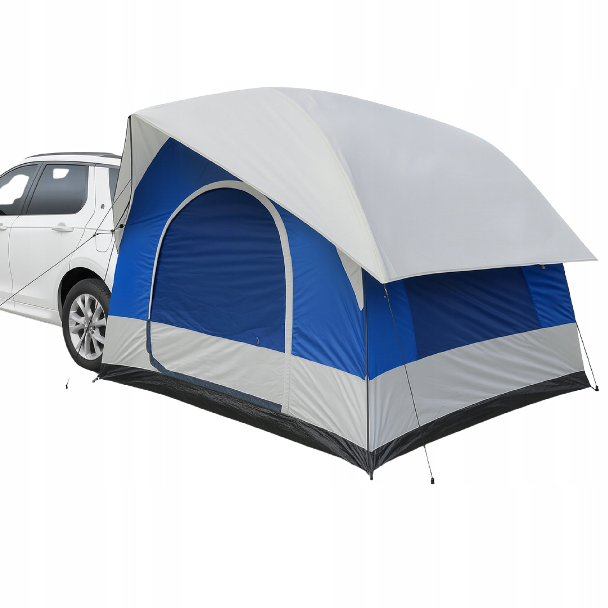 Car Trunk Tent Blue Tourist 4 Person Expedition