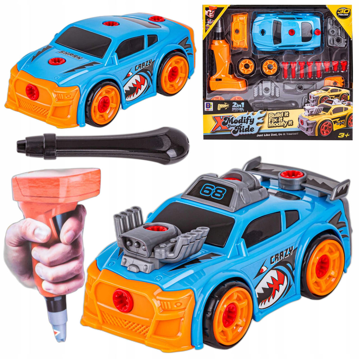 Car UNSCREWABLE Twisting Auto Sports 2in1 Tuning Screwdriver Screws
