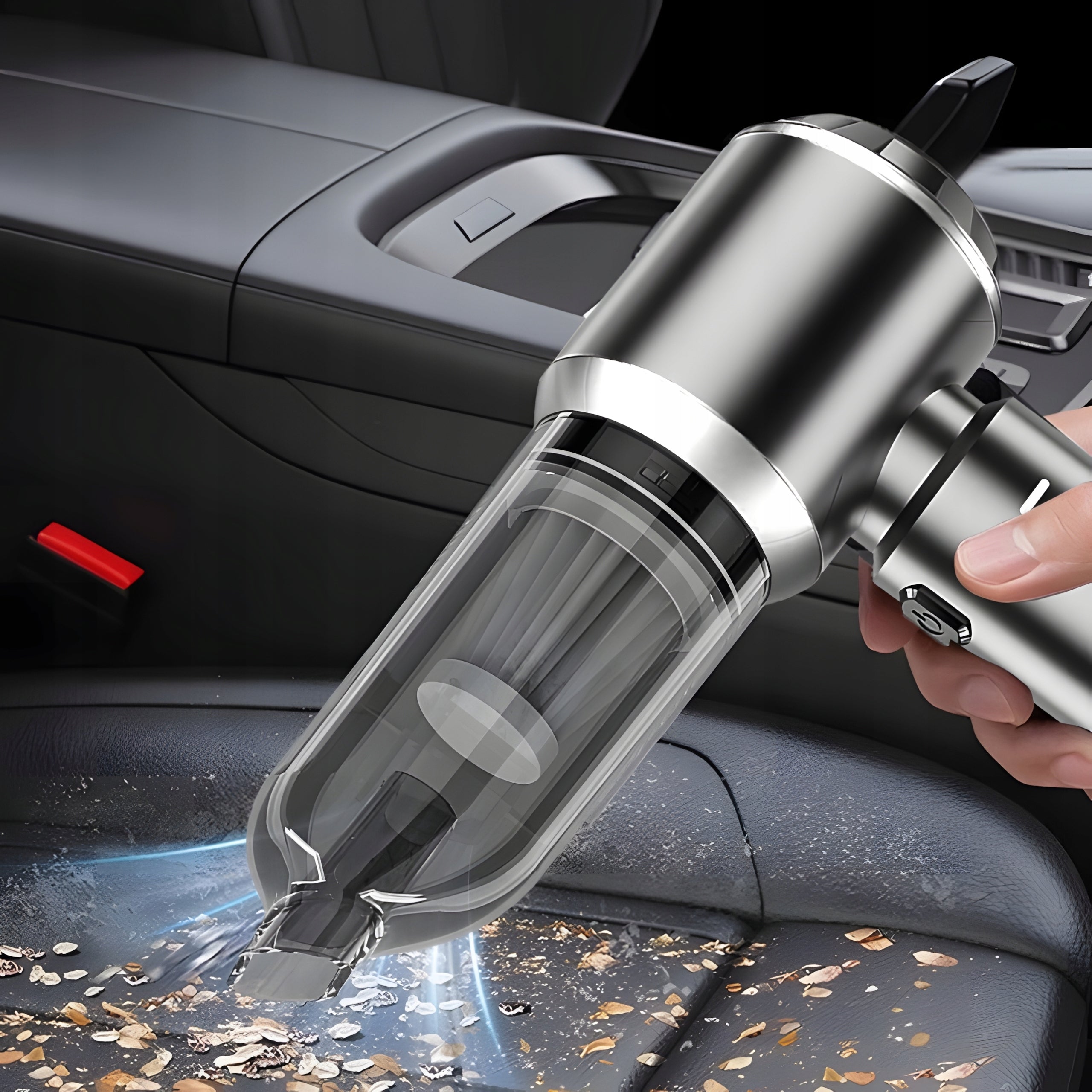Car Vacuum Cleaner Handheld Small Wireless Blower Powerful 16000Pa 3in1 Packaging status original