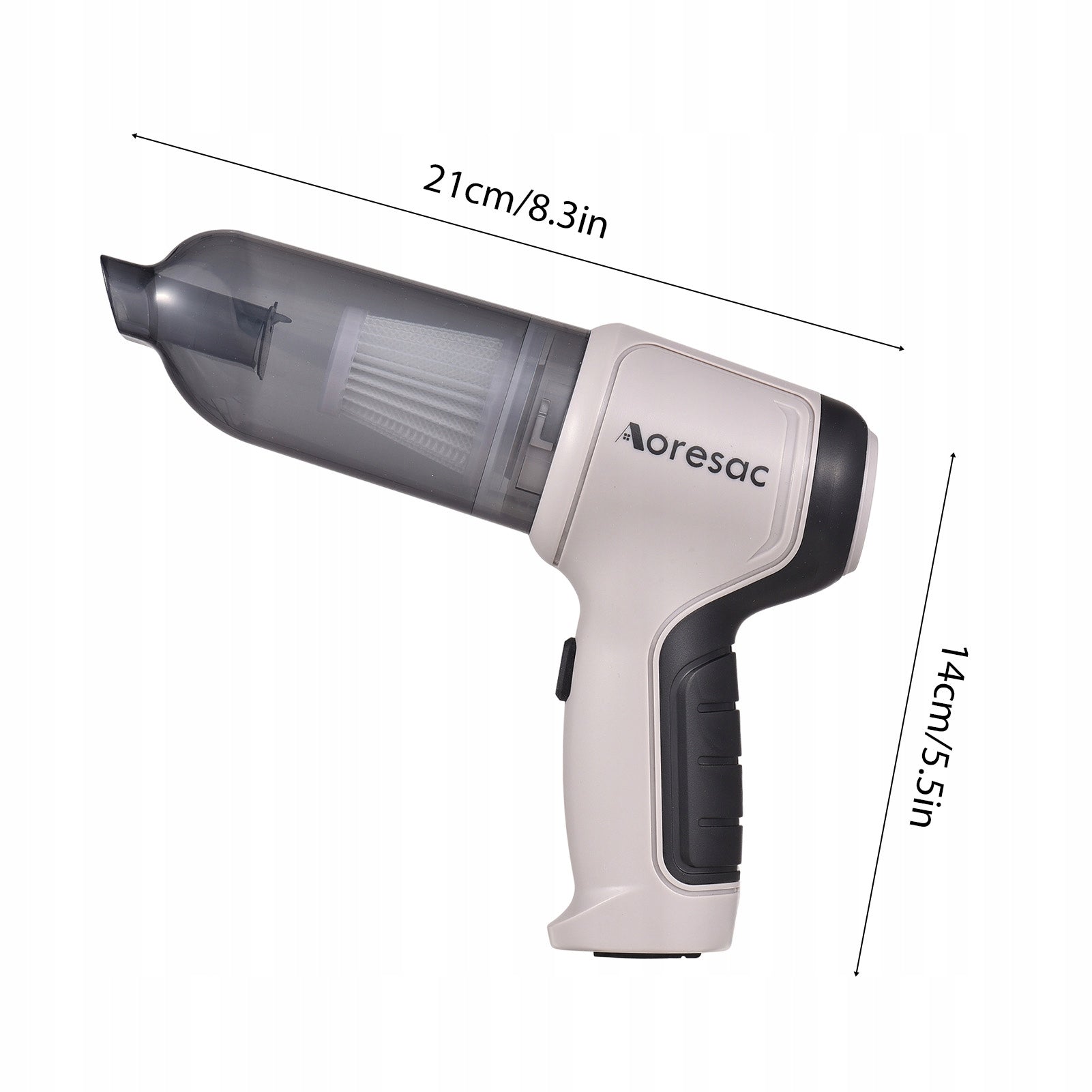 Car Vacuum Cleaner With Suction And Blowing 20000PA Portable Handheld Odk Maximum power 1 W