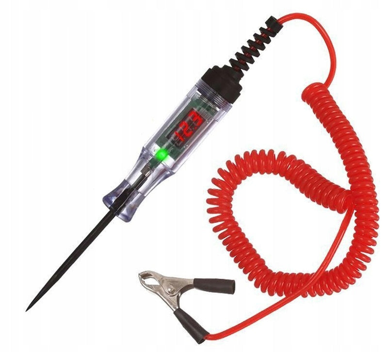 Car Voltage Sampler With 5-120V Voltmeter