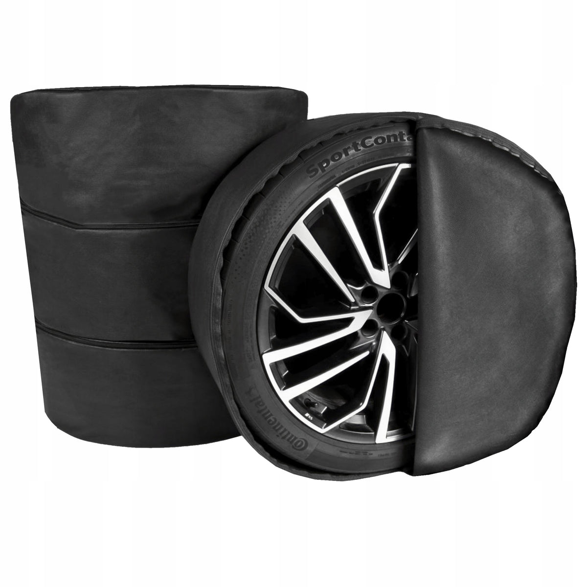 Car Wheel Covers Set Storage Tire Cover Zipper XXL