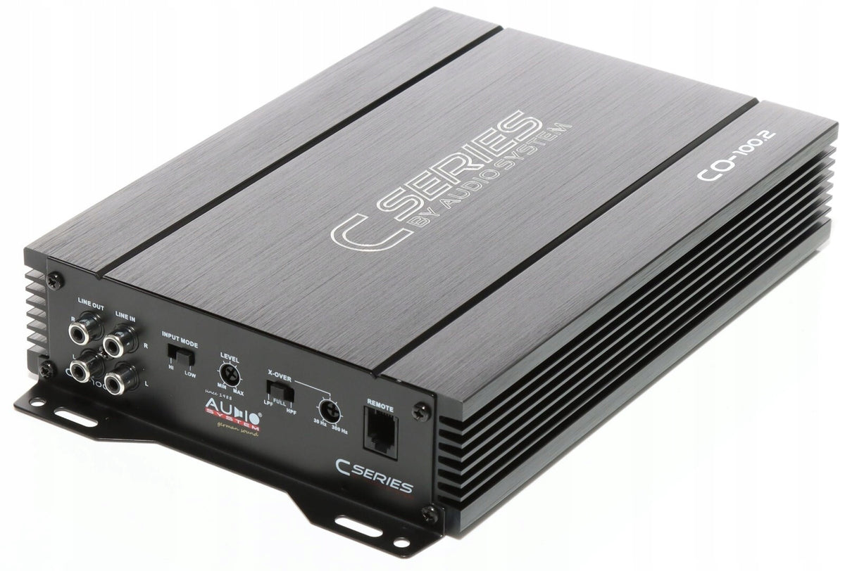 Car amplifier 2 channels 360W RMS 4Ohm - Audio System CO-100.2