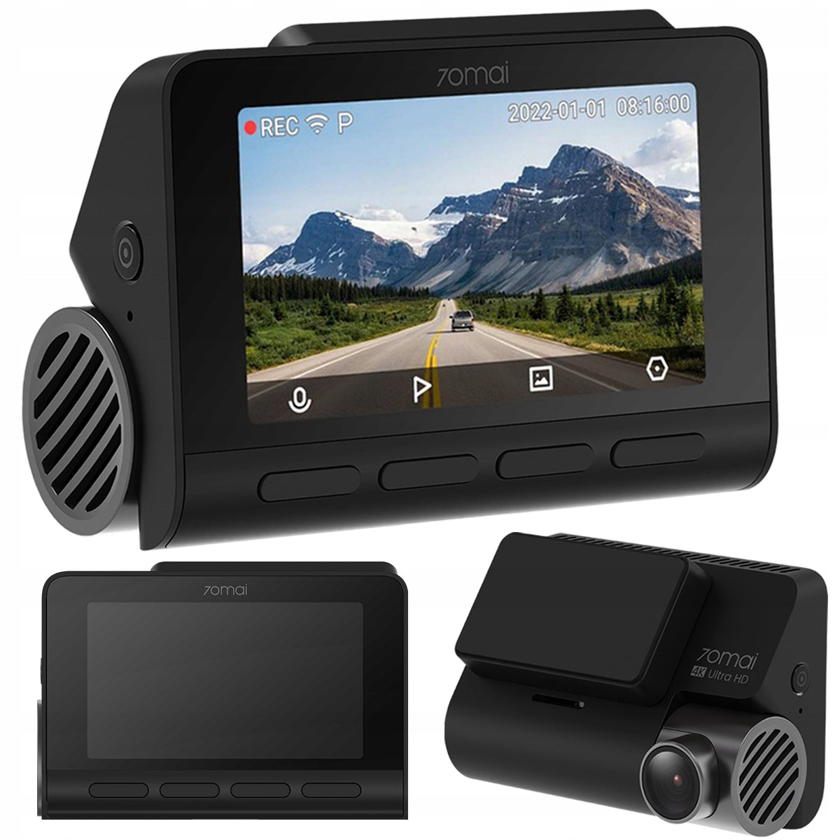 Car camera 70mai 4K A810 included with RC12 Manufacturer code A810 + tylna RC12 SET